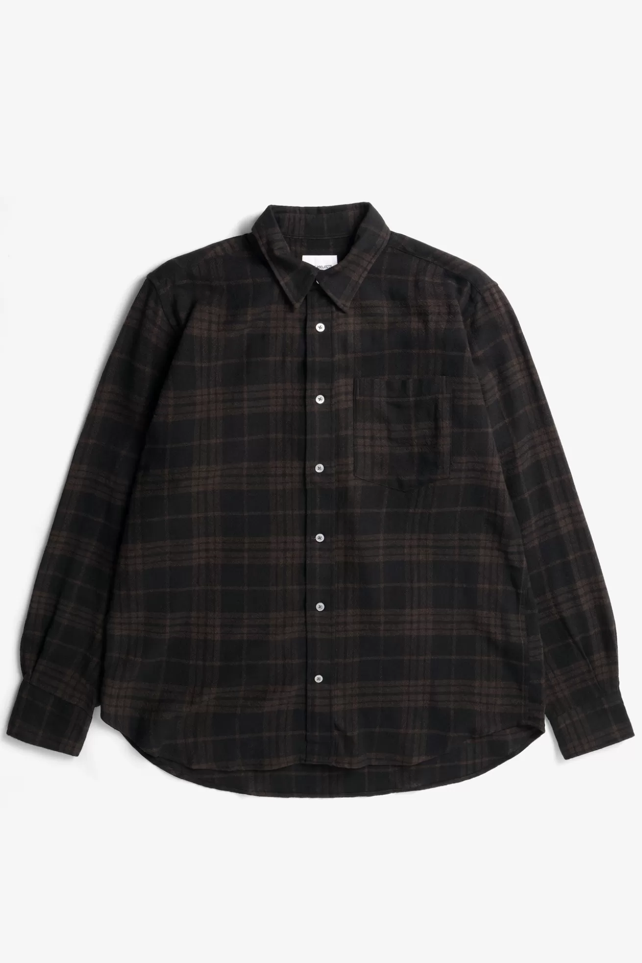 Norse Projects Algot Relaxed Wool Check Shirt