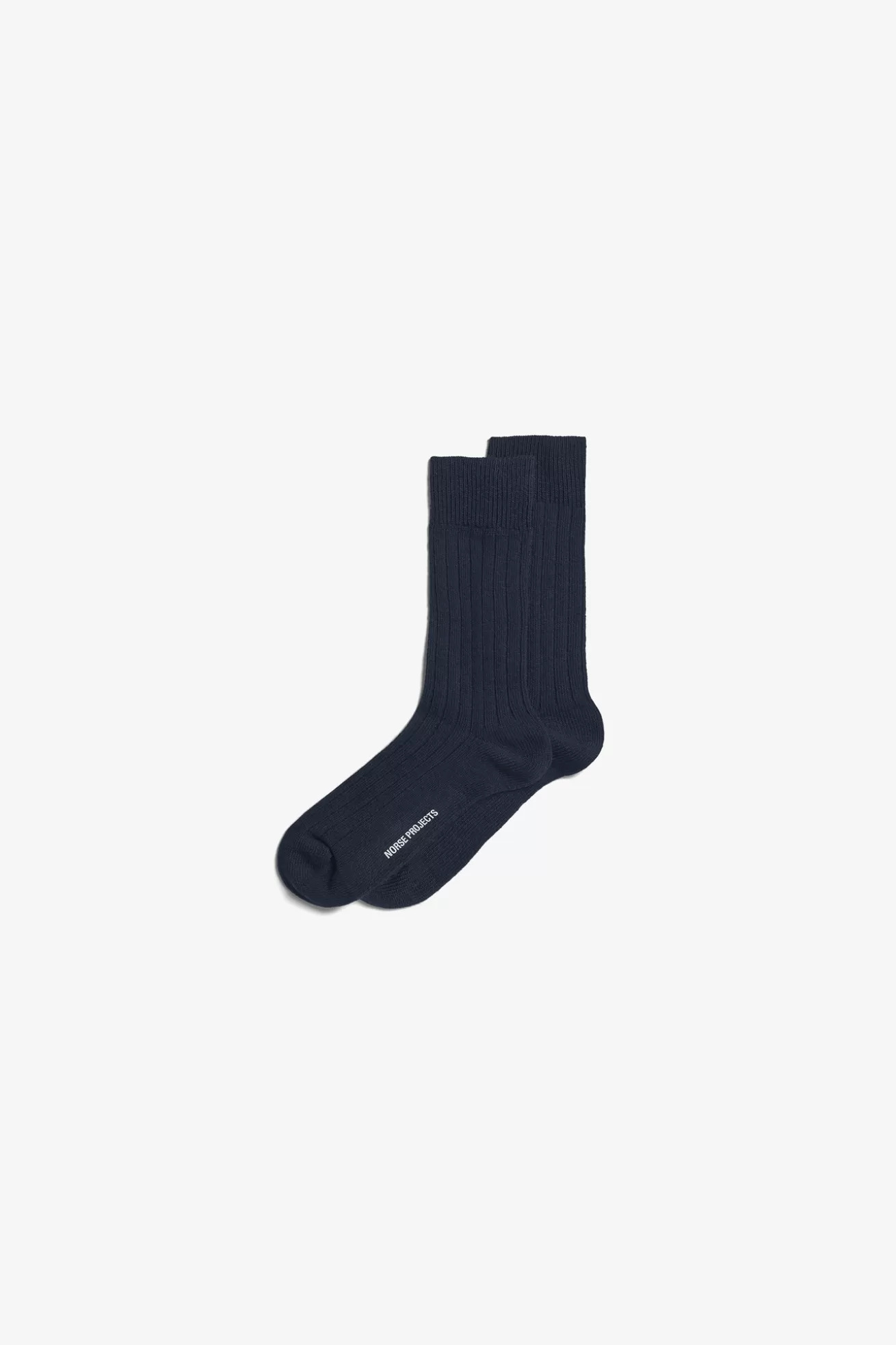 Norse Projects Bjarki Cashmere Wool Blend Rib Sock