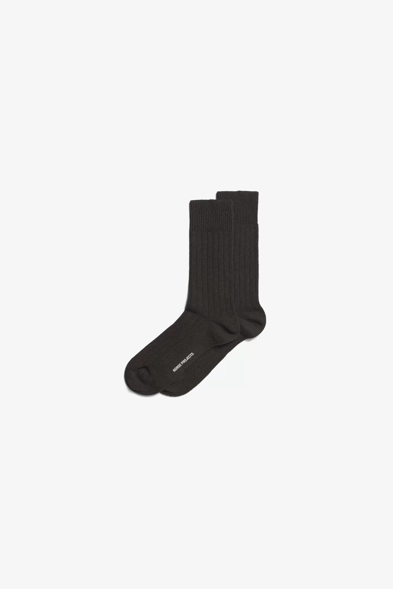 Norse Projects Bjarki Cashmere Wool Blend Rib Sock