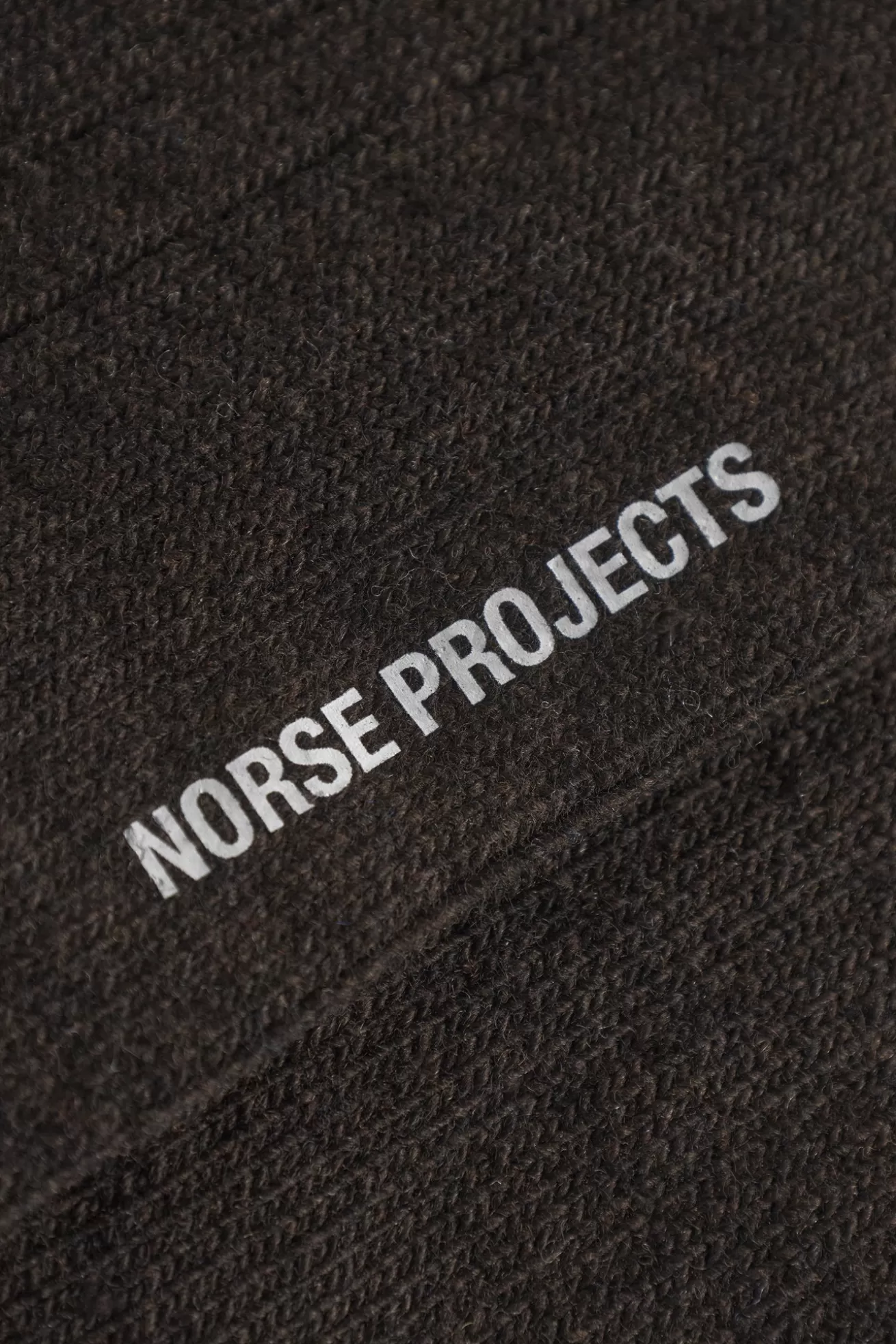 Norse Projects Bjarki Cashmere Wool Blend Rib Sock