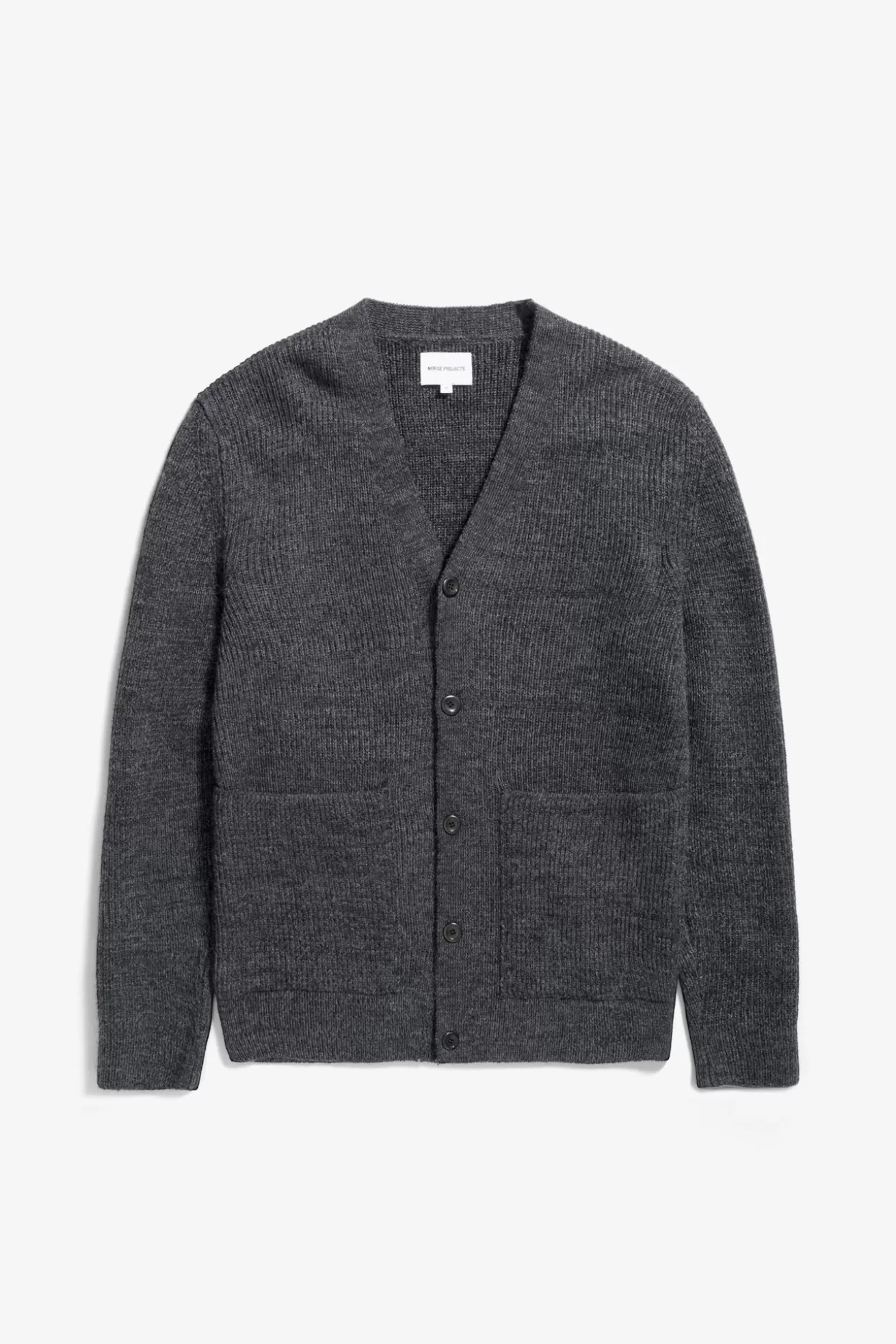 Norse Projects Loki Wool Cotton Rib Cardigan