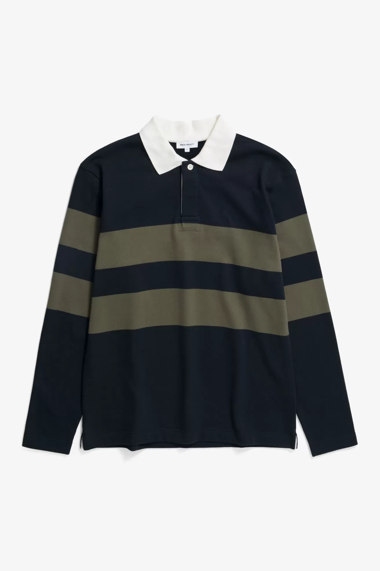 Norse Projects Ruben Brushed Stripe LS Polo