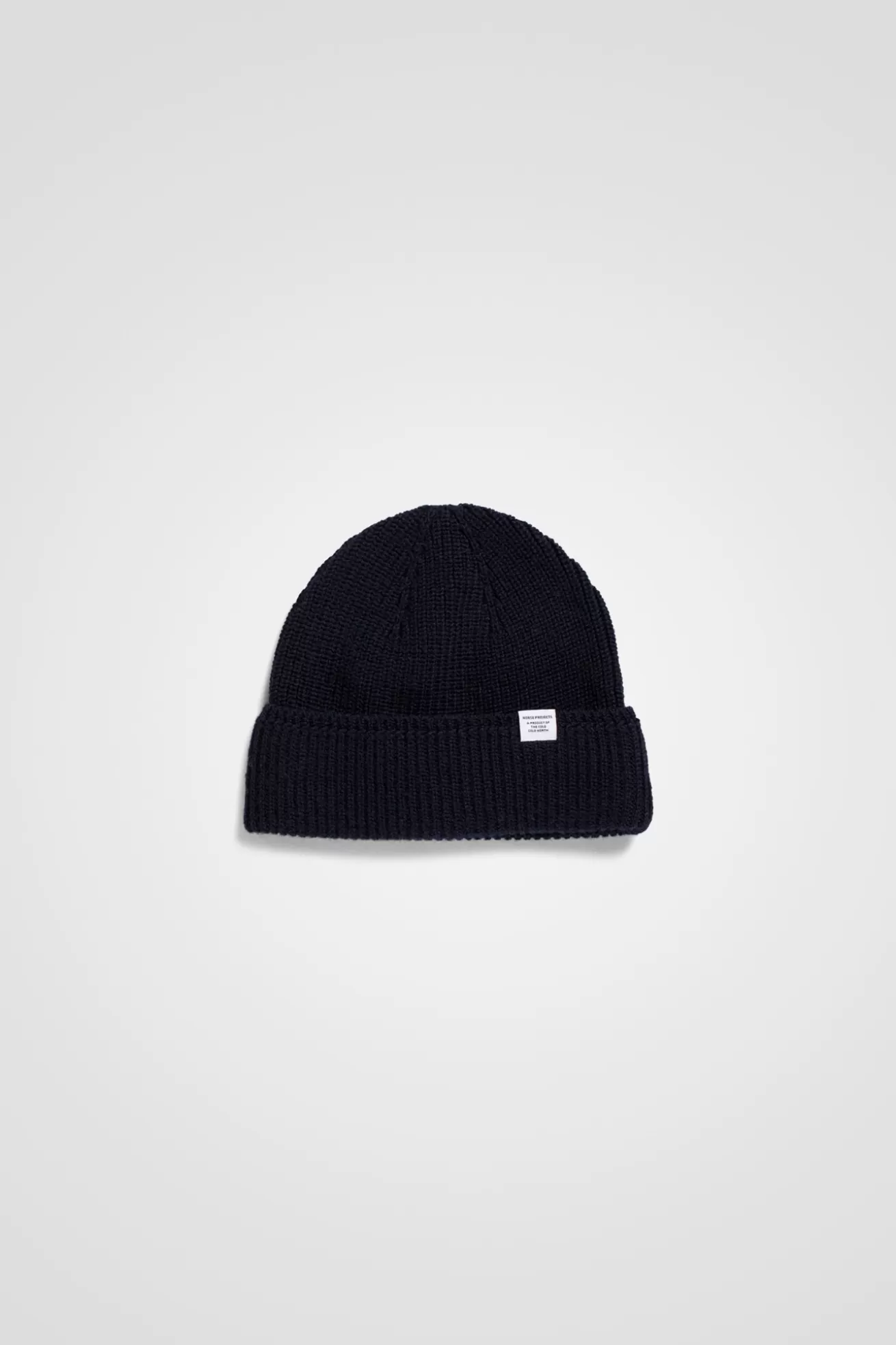 Norse Projects Wool Cotton Rib Beanie