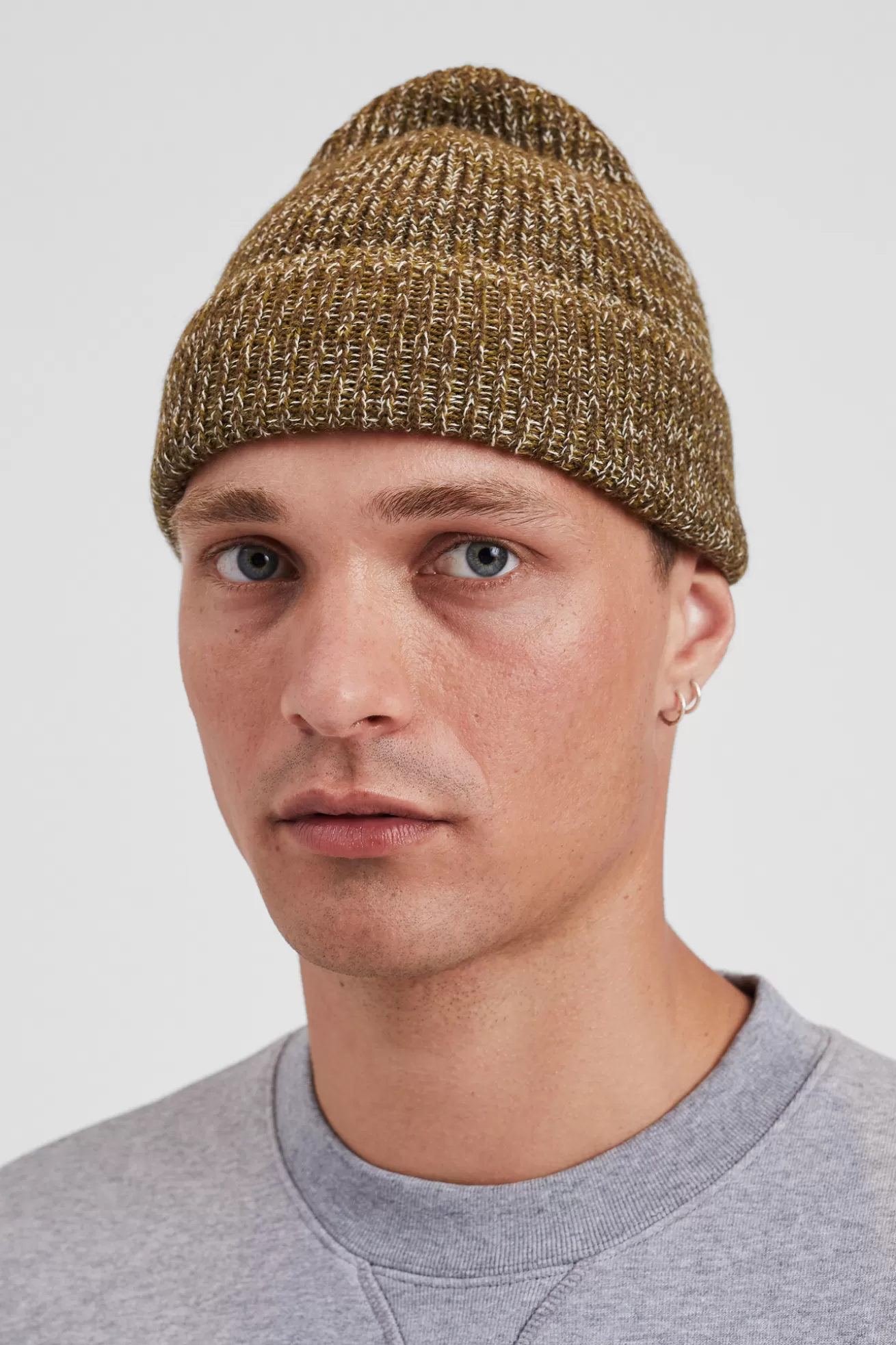 Norse Projects Wool Cotton Rib Beanie